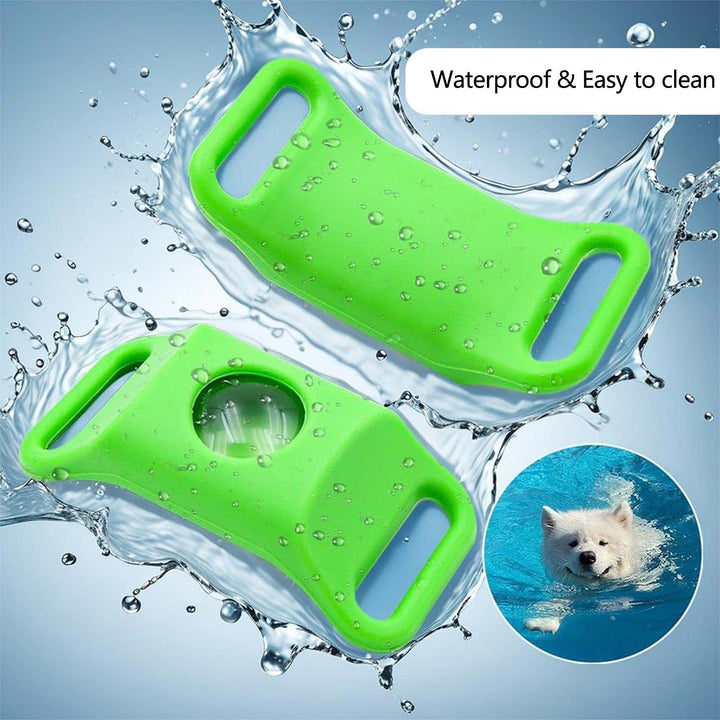 All-natural Silicone Collar for Cats and Dogs with 2 Capsules, Featuring Plant-based Extract for Pest Control