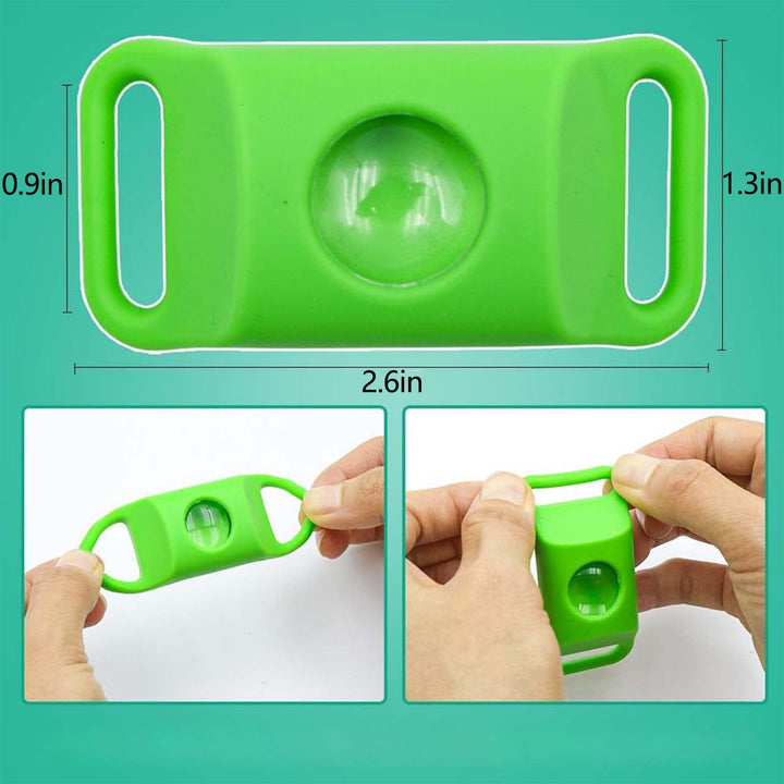 All-natural Silicone Collar for Cats and Dogs with 2 Capsules, Featuring Plant-based Extract for Pest Control