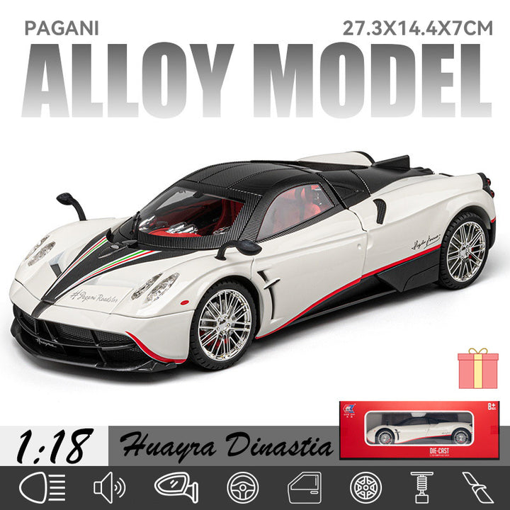 Pagani-China Dragon-1:18 Alloy Car Model, Cool Kids Toy Car, Versatile Collectible Car Model