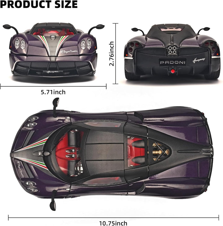 Pagani-China Dragon-1:18 Alloy Car Model, Cool Kids Toy Car, Versatile Collectible Car Model
