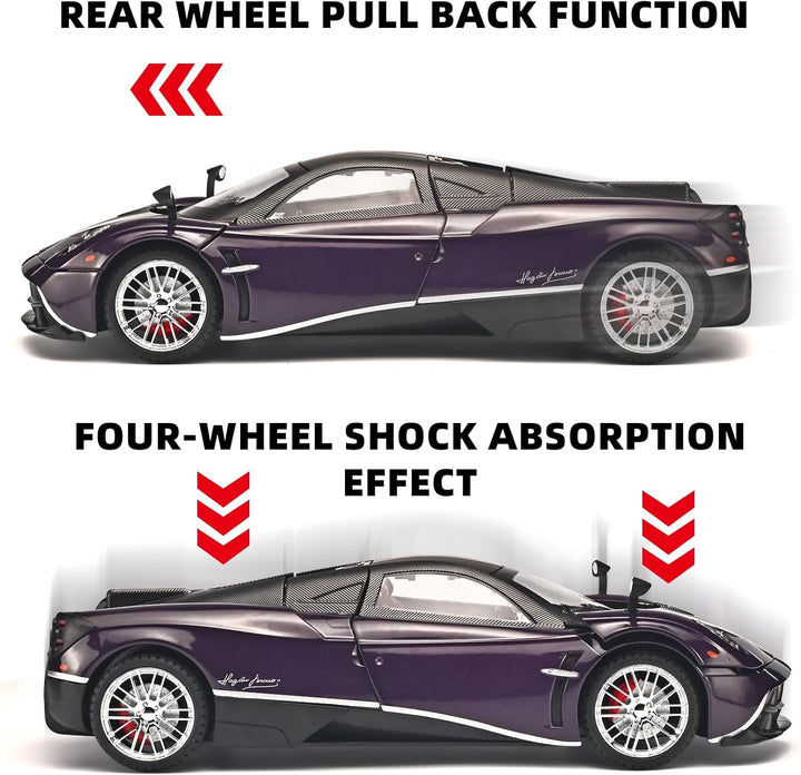 Pagani-China Dragon-1:18 Alloy Car Model, Cool Kids Toy Car, Versatile Collectible Car Model