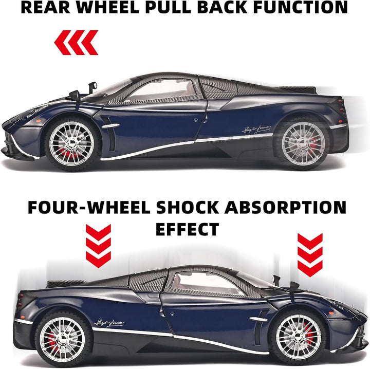 Pagani-China Dragon-1:18 Alloy Car Model, Cool Kids Toy Car, Versatile Collectible Car Model