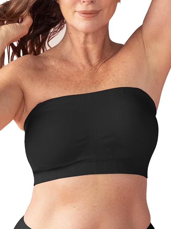 Strapless Bra - Bandeau top, Strapless Bras for Women, Plus Size Lingerie for Women, Free Clear Bra Straps